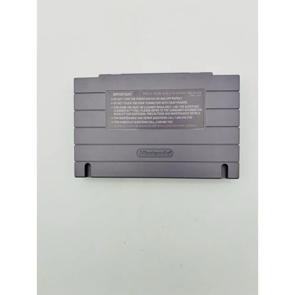 Populous Super Nintendo SNES Official Original, Authentic, Tested and Works VG
